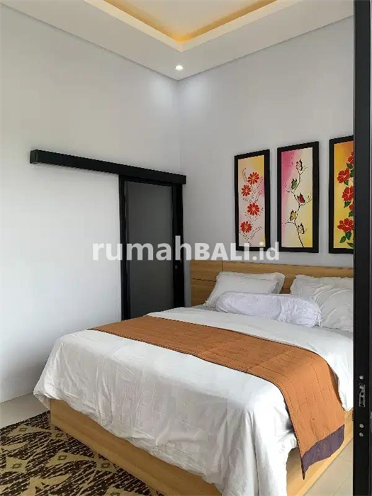 Image Property dijual newvilla lovina central dalam proses view sawah gunung sunset