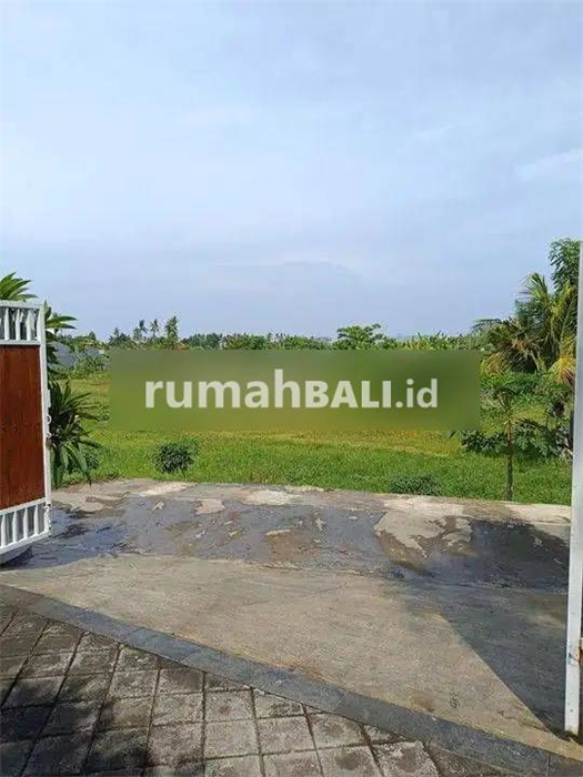 Image Property FOR SALE modern villa with rice fields and ocean view