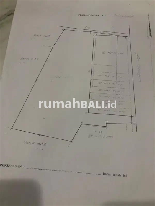 Image Property Dijual Tanah 2500 M2 JL. Diponogoro Denpasar Bali.