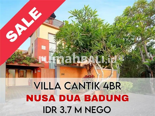Image Property TAMAN MUMBUL NUSA DUA - Dijual villa manis 4KT/4KM Fully Furnished