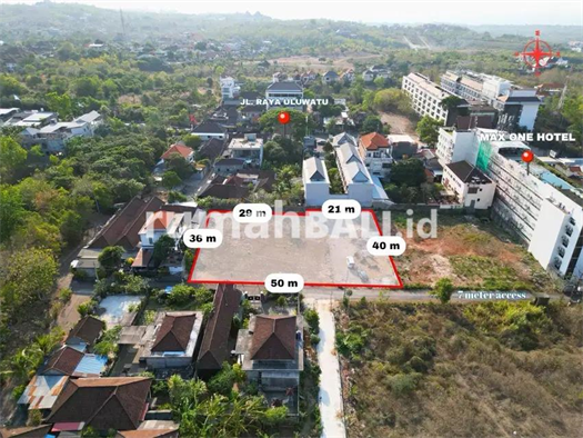 Image Property Tanah Ungasan dekat hotel max  one hotel jimbaran