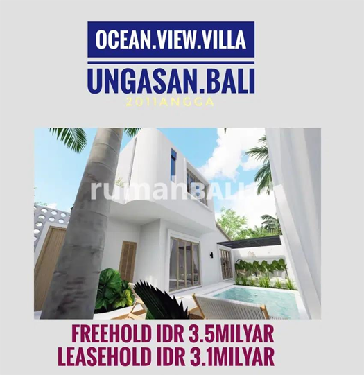 Image Property For sale Ocean View Villa Ungasan Jimbaran Bali