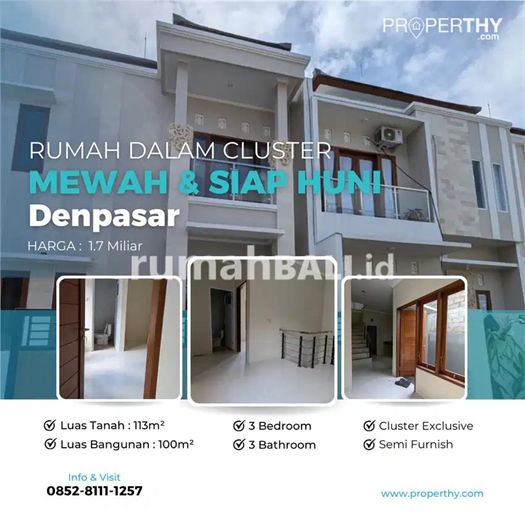 Image Property Rumah Design Mewah Minimalis Siap Huni Di Denpasar