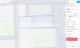 Image Properti Terbaru Dijual Tanah Itr Perdagangan Dan Jasa Di Muding Kerobokan Gatsu Barat Bali