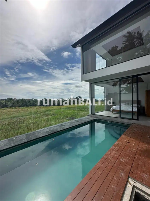 Image Property Villa Ubud 2BR With Ricefield View Fully Furnished Lokasi Ubud