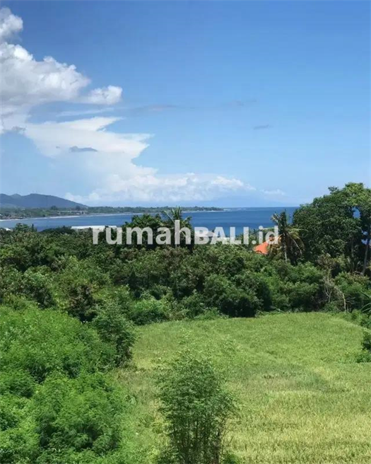 Image Property Luxury Villa full view laut dan hamparan sawah di Gianyar
