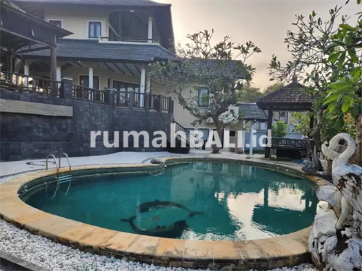 Image Property Villa full view laut di pantai pabean Ketewel, Gianyar, Halaman luas