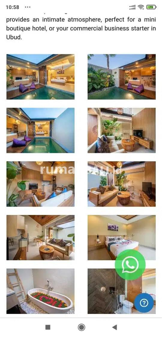 Image Property DiJual 3 unit Villa UBUD